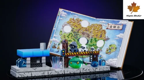 Victoria Island Kerning City - MapleStory Resin Statue - NERV Studio - Image 1