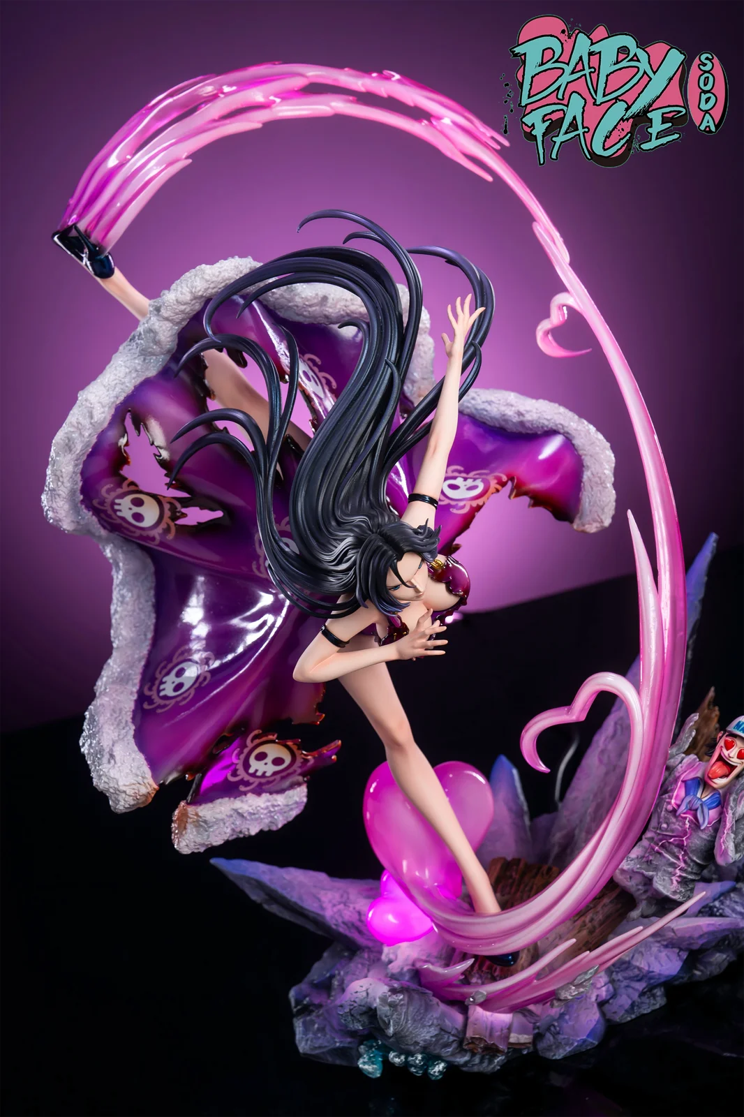 1/6 Scale Battle Scene Boa Hancock - ONE PIECE Resin Statue - Baby Face Studio - Image 2