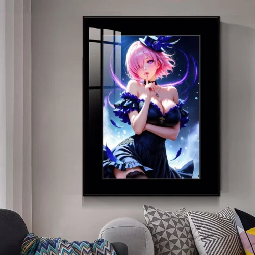 Evening Gown Ram Decorative Painting - Re:Starting Life From Zero in a Different World Decorative Painting - JuZi Studio - Image 2