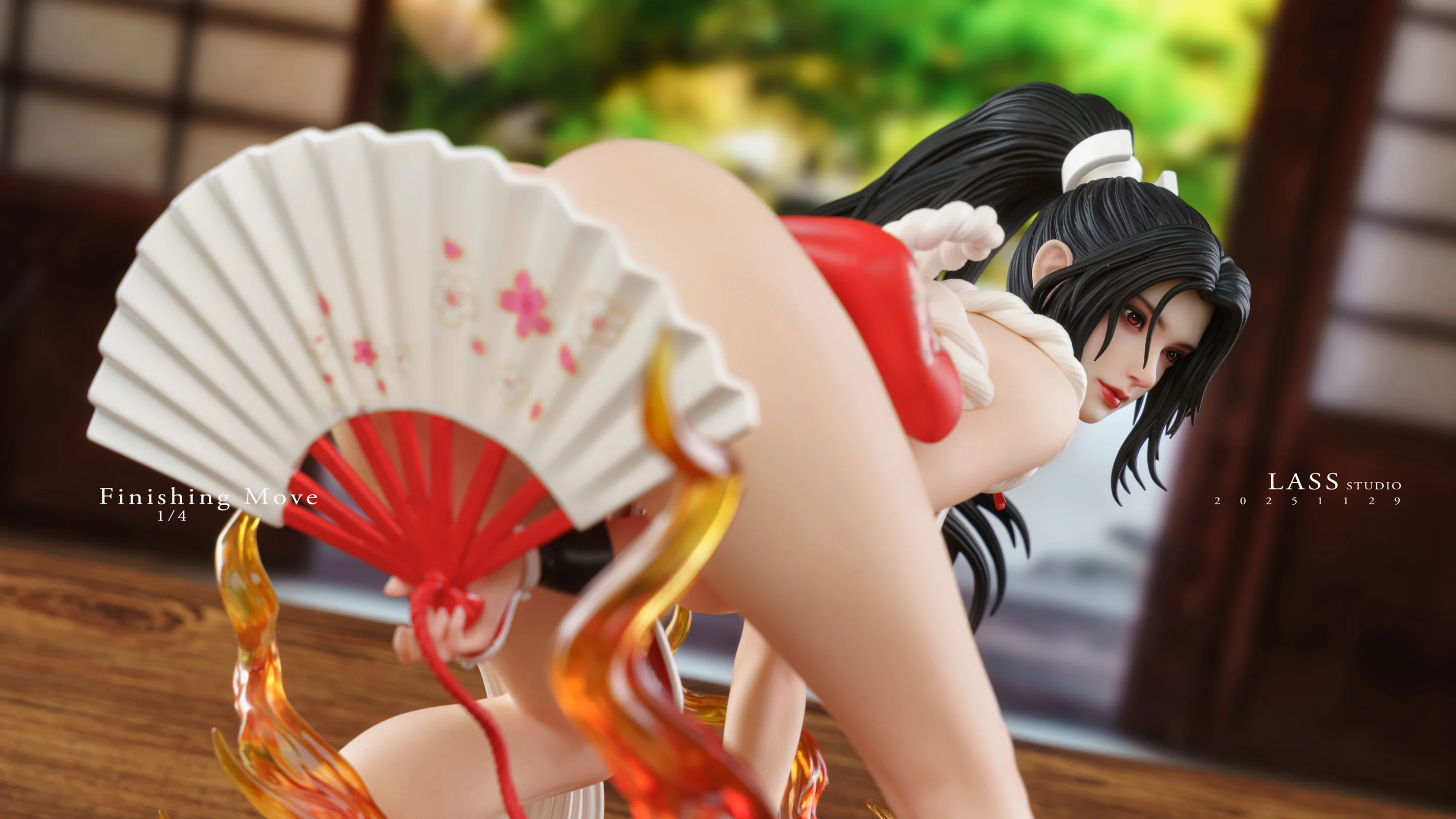1/4 Scale Finishing Move Mai Shiranui - Street Fighter Resin Statue - LASS Studio - Image 6