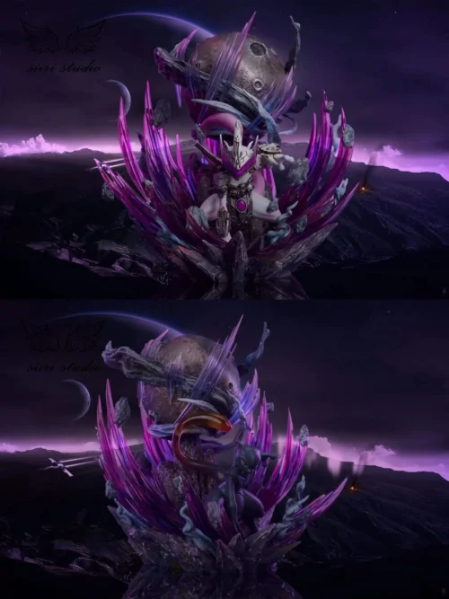 Battle Armored Mewtwo with LED - Pokemon Resin Statue - Siiri Studio - Image 1