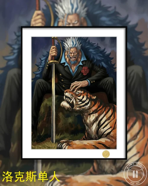 Rocks Pirates Decorative Painting - ONE PIECE - H-TWO Studio - Image 2