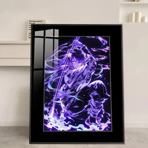 Afterglow Muichiro Tokito Decorative Painting - Demon Slayer: Kimetsu No Yaiba Decorative Painting - JuZi Studio - Image 1