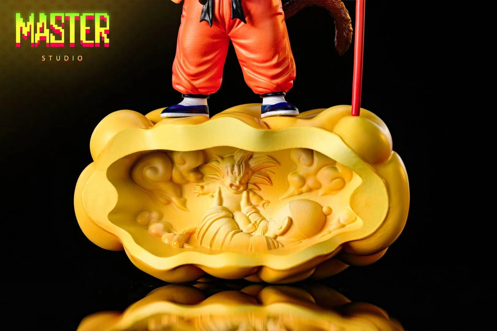 1/6 Scale Childhood Son Goku with LED - Dragon Ball Resin Statue - master Studio - Image 7