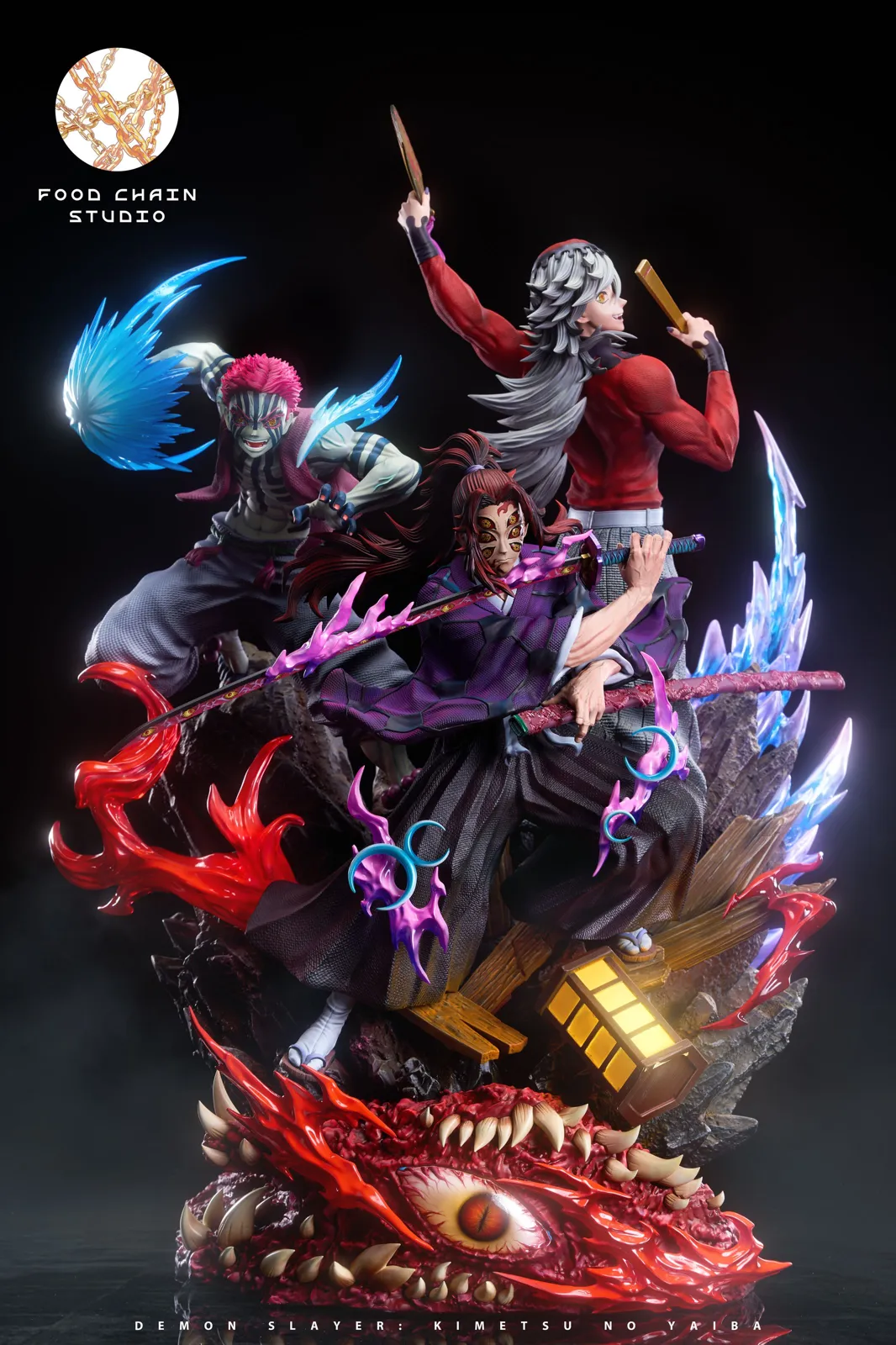 1/6 Scale Upper Ranks Muster - Demon Slayer: Kimetsu No Yaiba Resin Statue - Food Chain Studio - Image 4