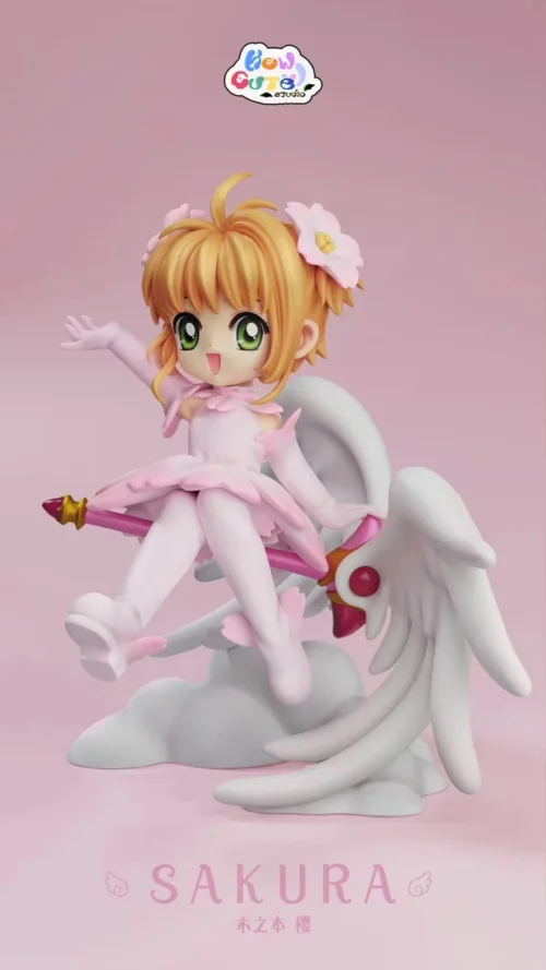 Chibi Ver. Sakura Kinomoto - Cardcaptor Sakura (CCS) Resin Statue - How Cute Studio - Image 1