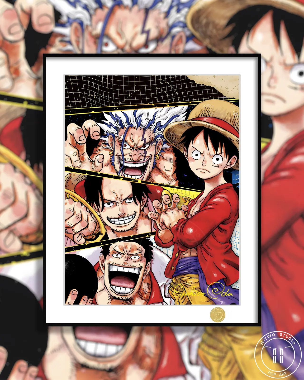 Legends Decorative Painting - ONE PIECE - H-TWO Studio - Image 1