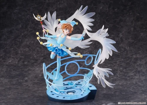 1/7 Scale Battle Costume Water Ver. Clear Card Sakura Kinomoto - Cardcaptor Sakura (CCS) Official Statue - SSF Studios [Pre-Order] - Cardcaptor Sakura