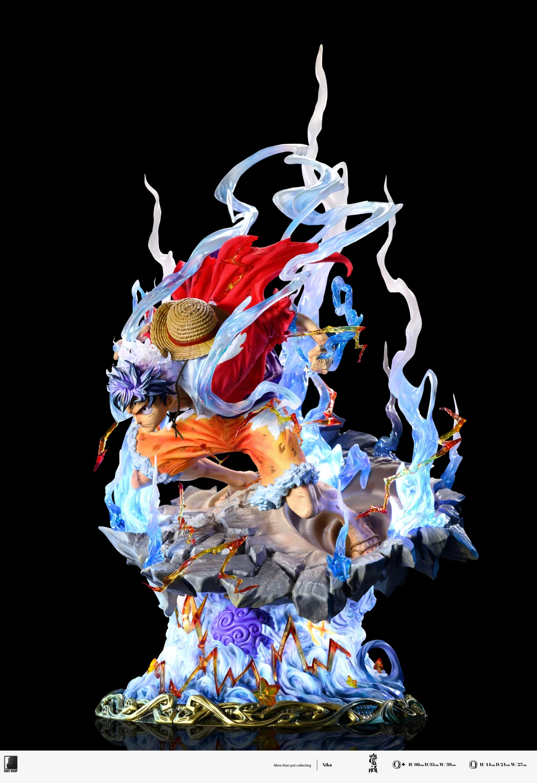 1/6 & 1/4 Scale Awakened Monkey D. Luffy with LED - ONE PIECE Resin Statue - LAST SLEEP Studios - Image 3