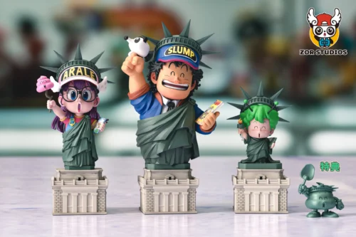 WCF Scale Liberty Cosplay Arare/ Arale Team - Dr. Slump Resin Statue - ZOR Studios - Image 1