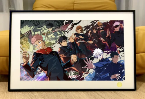 Protagonists Decorative Painting - Jujutsu Kaisen - Xingkong Studio - Image 1