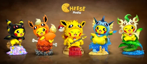 Jolteon Cosplay Pikachu - Pokemon Resin Statue - CHEESE Studio - Image 2