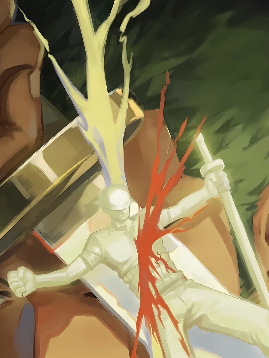 One Sword Style Roronoa Zoro Decorative Painting - ONE PIECE - Xingkong Studio - Image 4