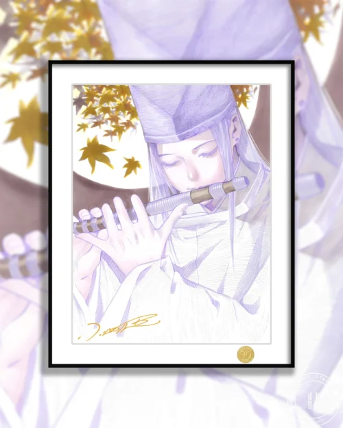 Fujiwara no Sai Decorative Painting - Hikaru no Go - H-TWO Studio - Image 1