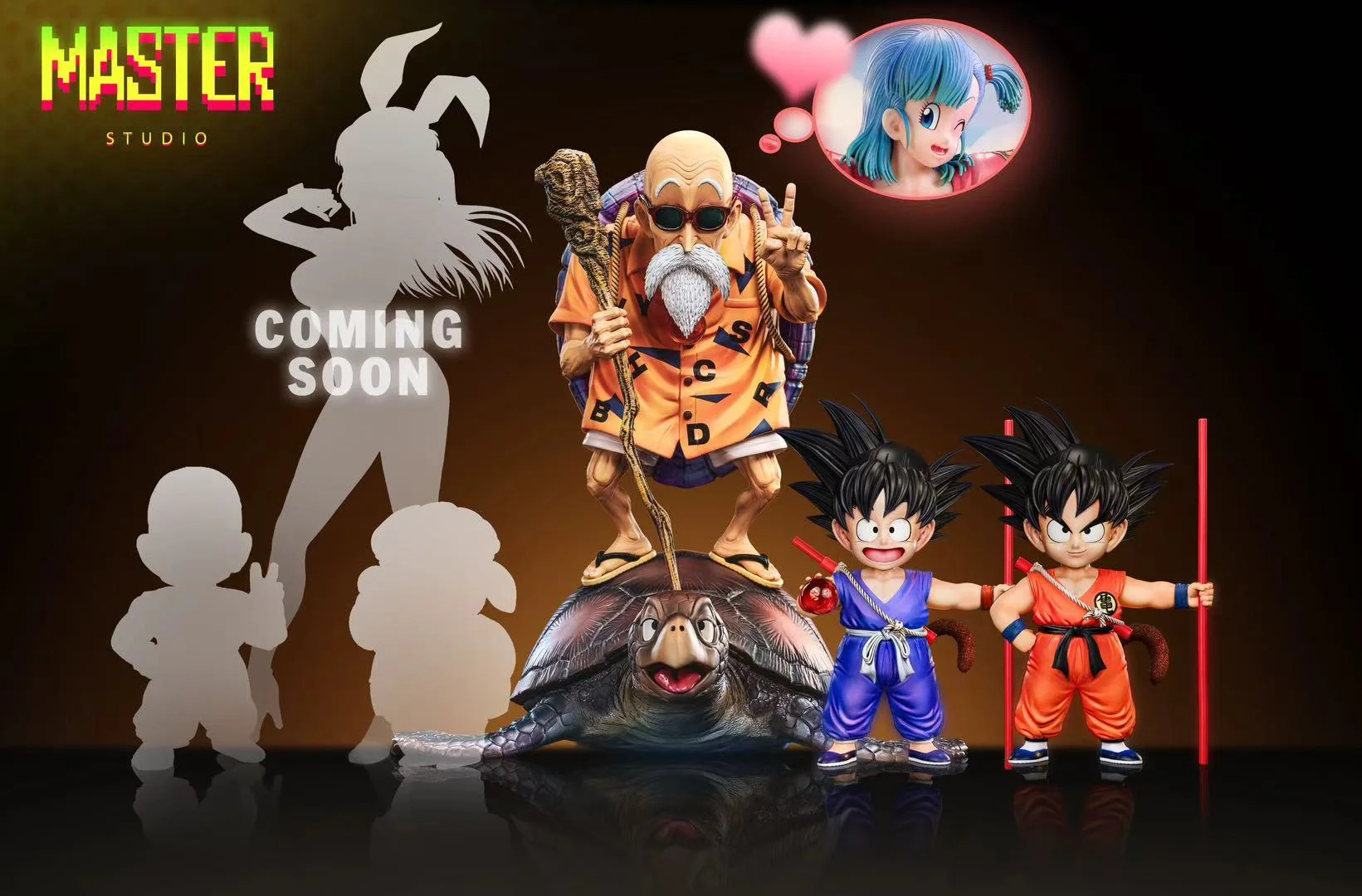 1/6 Scale Childhood Son Goku with LED - Dragon Ball Resin Statue - master Studio - Image 9
