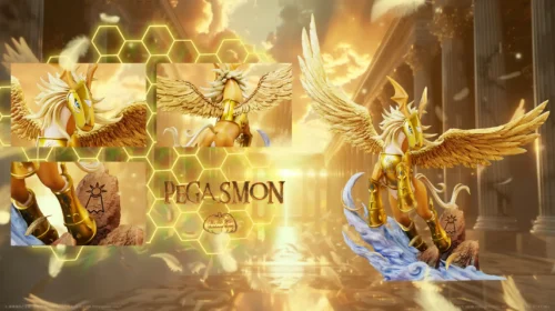 MH Scale Pegasmon - Digimon Resin Statue - Pokemon Studio - Image 2
