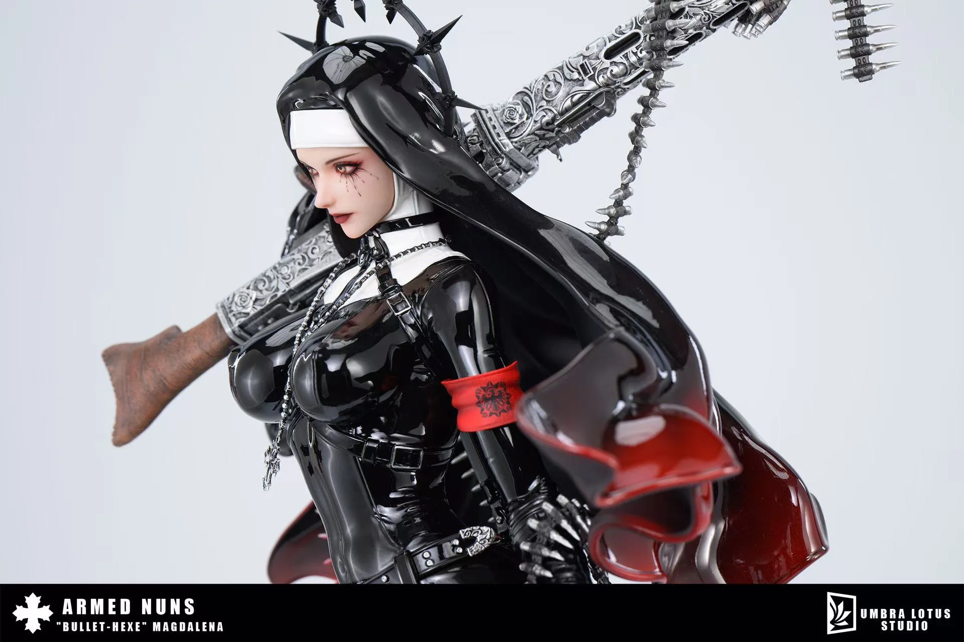 1/4 Scale Armed Nuns Magdalena - Original Design Resin Statue - Umbra Lotus Studio - Image 12