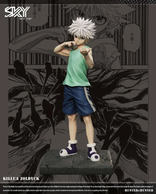 1/6 & 1/4 Scale Killua Zoldyck - HUNTER X HUNTER Resin Statue - Sky Top Studios - Image 1
