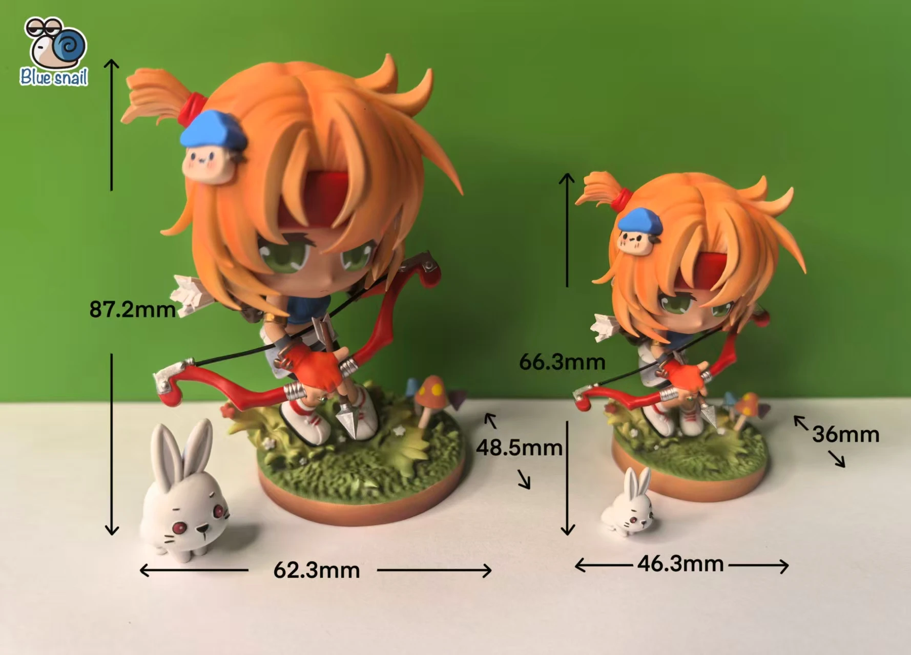 Big & Small Scale Bowman - MapleStory Resin Statue - Blue Snail Studio - Image 2