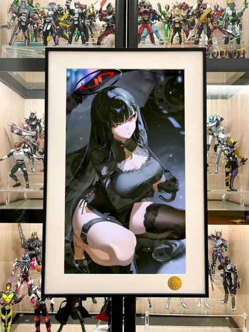 Black Cloth Ver. Tsukatsuki Rio Decorative Painting - Blue Archive - Xingkong Studio - Image 2