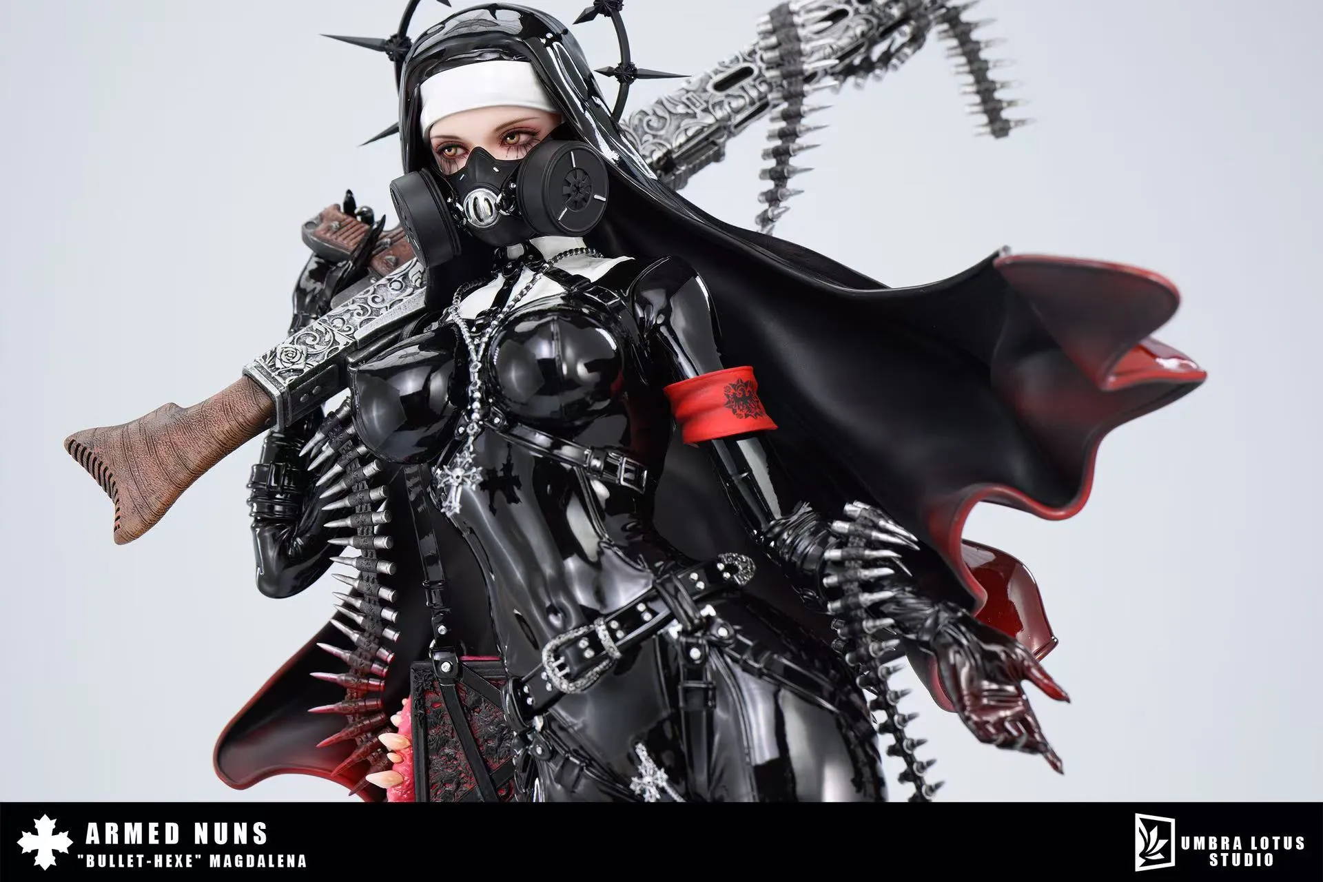 1/4 Scale Armed Nuns Magdalena - Original Design Resin Statue - Umbra Lotus Studio - Image 9