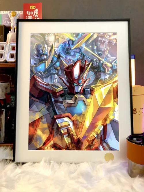 Magical King Granzort Decorative Painting - Mado King Granzort - Xingkong Studio - Image 2