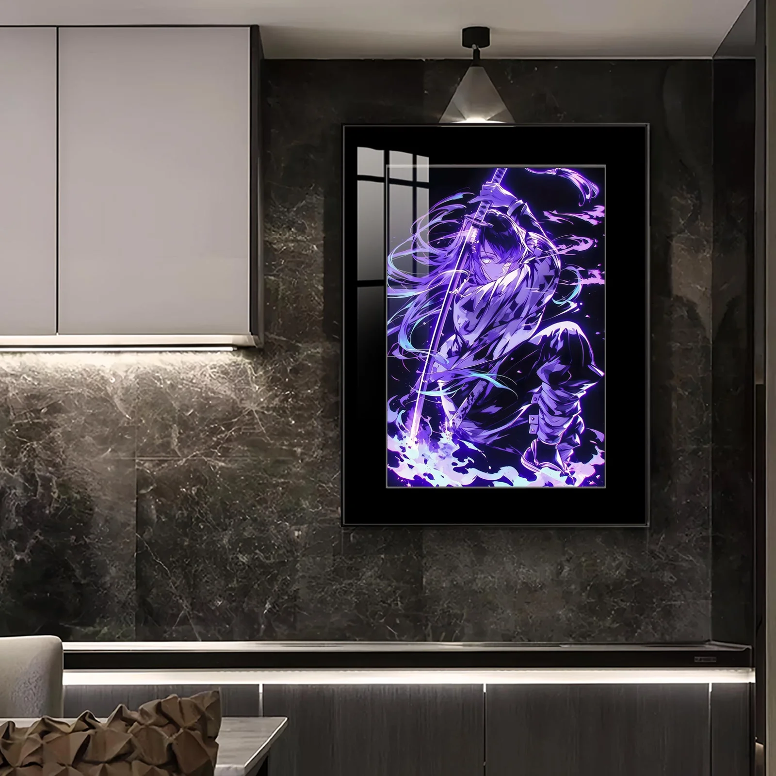 Afterglow Muichiro Tokito Decorative Painting - Demon Slayer: Kimetsu No Yaiba Decorative Painting - JuZi Studio - Image 4