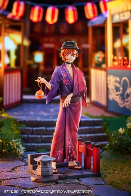 1/7 Scale Yukata Ver. Chūya Nakahara - Bungo Stray Dogs Official Statue - Good Smile Company - Image 2