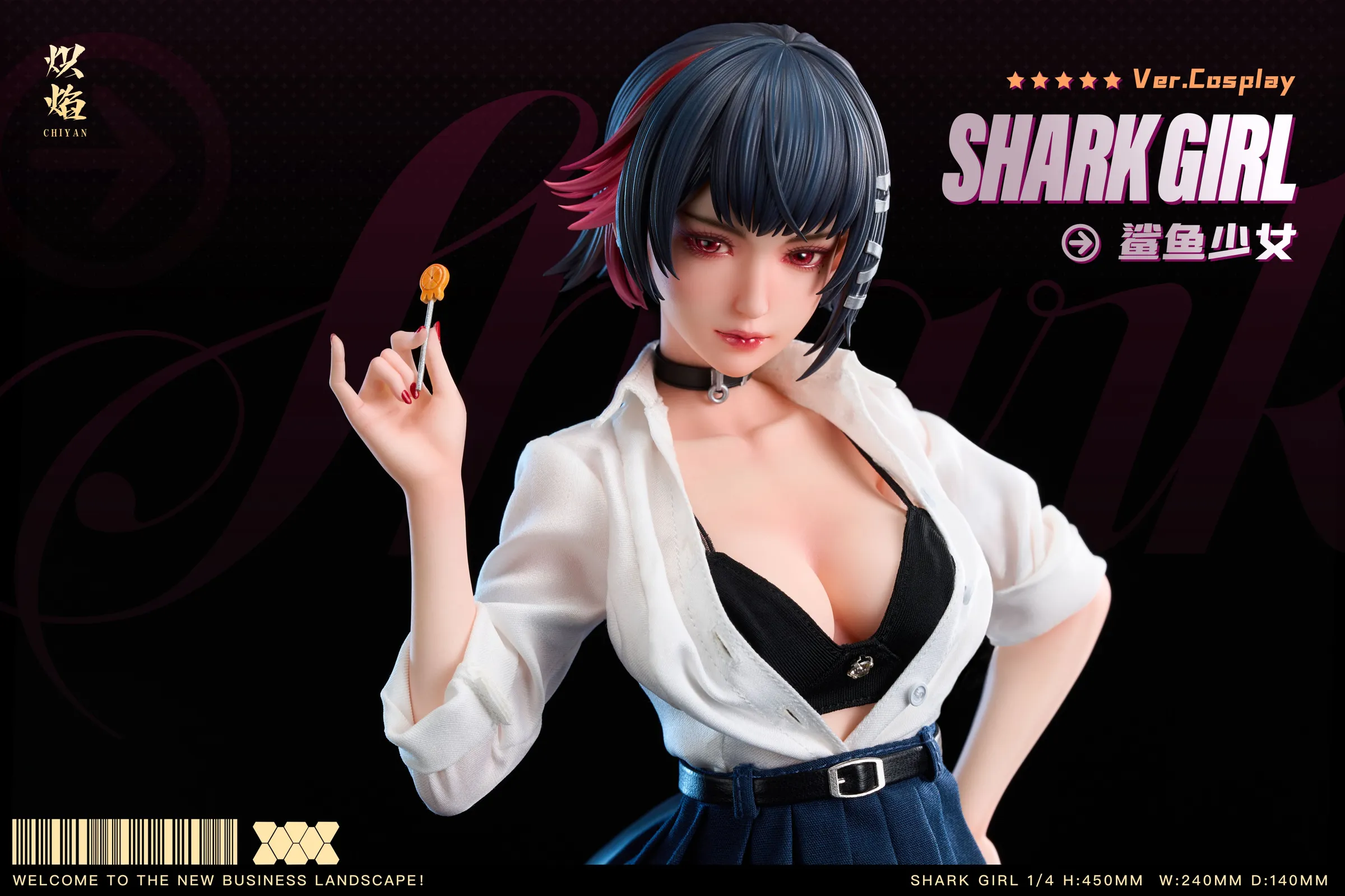1/4 Scale Ellen Joe - Zenless Zone Zero Resin Statue - ChiYan Studio - Image 7