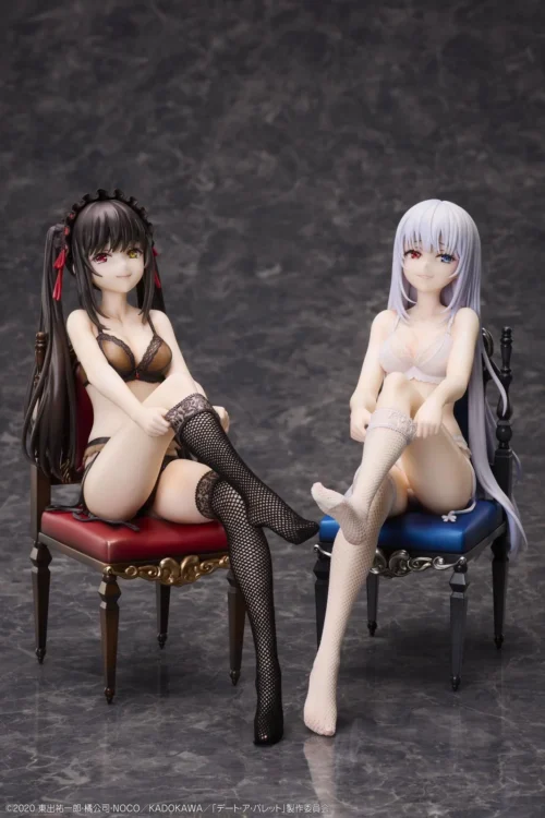 1/7 Scale White Queen & Kurumi Tokisaki - Date A Live Official Statue - Design COCO Studio - Image 1