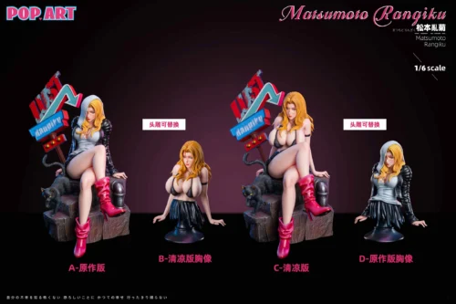 1/6 Scale Fashion Style Rangiku Matsumoto - Bleach Resin Statue - POP.ART Studio