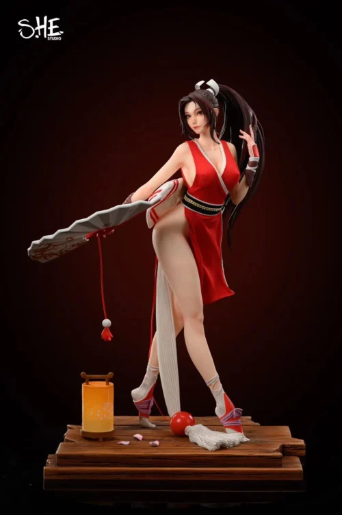 1/4 Scale Mai Shiranui with LED - The King of Fighters'97 Resin Statue - S.H.E Studios [Pre-Order] - The King of Fighters, The king of fighters'97