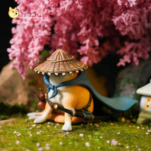 Samurai Shiba Inu 2.0 - Original Design Resin Statue - NaKeShiJiaShaDiao Studio [Pre-Order] - Image 2