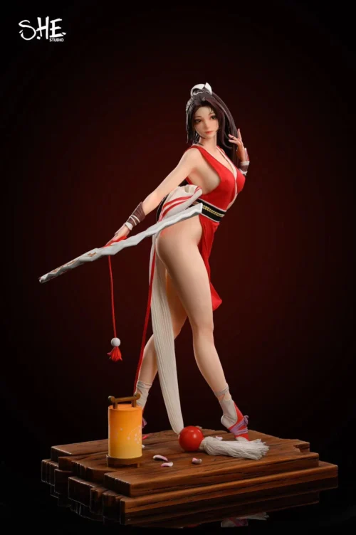 1/4 Scale Mai Shiranui with LED - The King of Fighters'97 Resin Statue - S.H.E Studios [Pre-Order] - The King of Fighters, The king of fighters'97