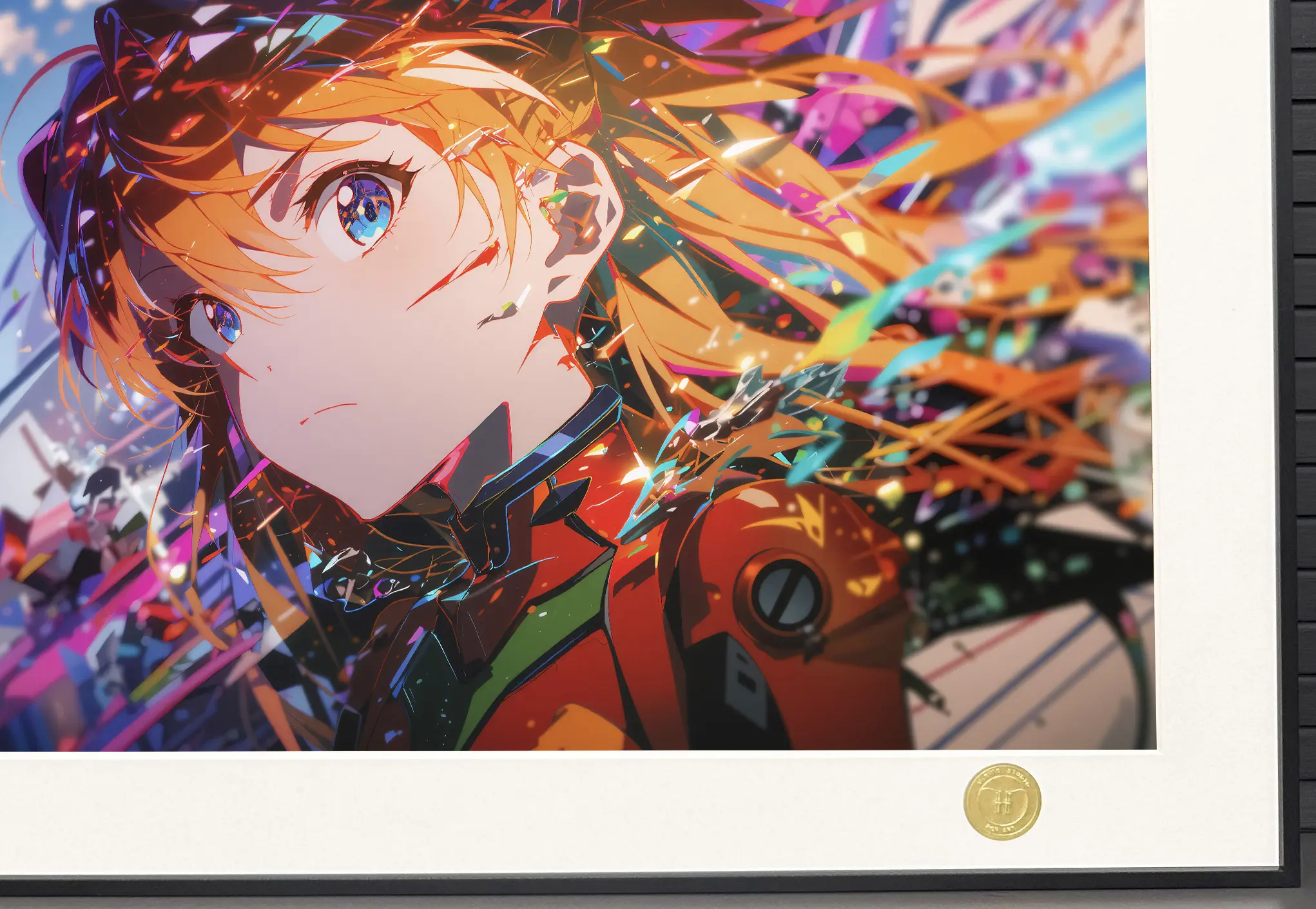 Colourful Ver. Asuka Langley Soryu Decorative Painting - (EVA) Neon Genesis EVAngelion - H-TWO Studio - Image 4