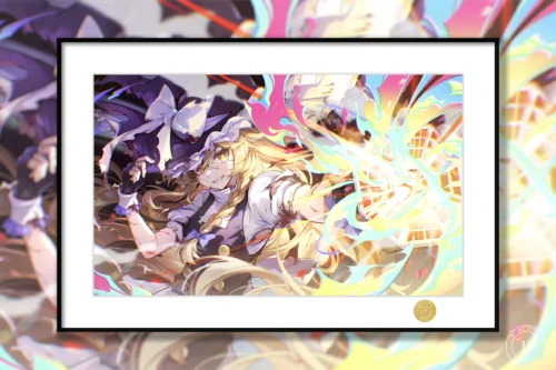 Marisa Kirisame Decorative Painting - Touhou Project - H-TWO Studio - Image 1