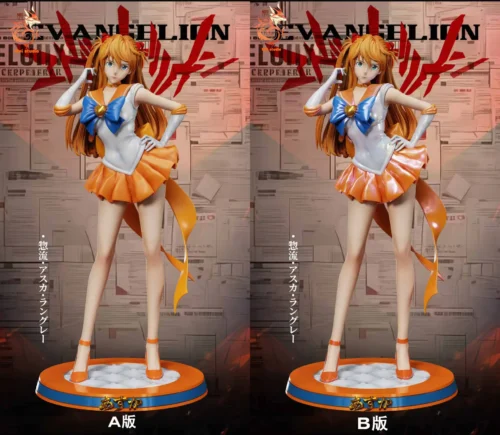 1/6 Scale Sailor Venus Cosplay Asuka Langley Soryu - Sailor Moon (EVA) Neon Genesis EVAngelion Resin Statue - Mei Studio - Image 1