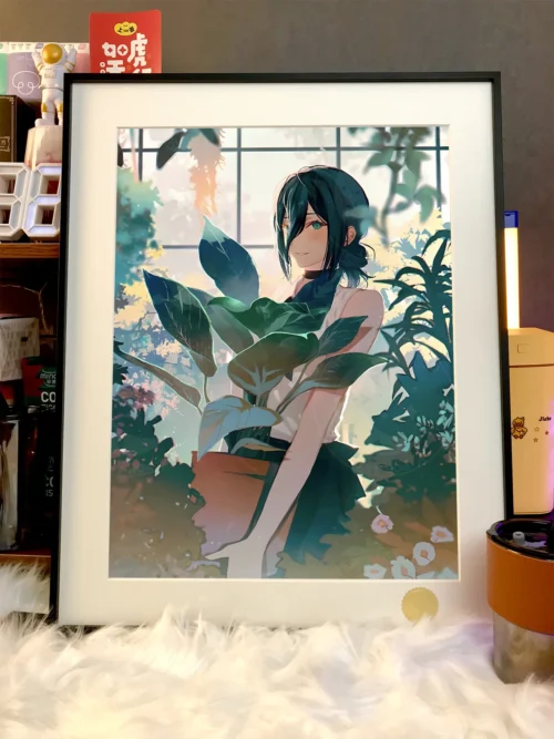 Gardener Reze Decorative Painting - Chainsaw Man - Xingkong Studio - Image 2