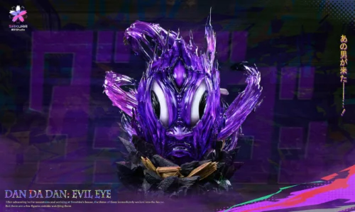 Evil Eye Jiji with LED - Dandadan Resin Statue - YingHua Studio - Image 2