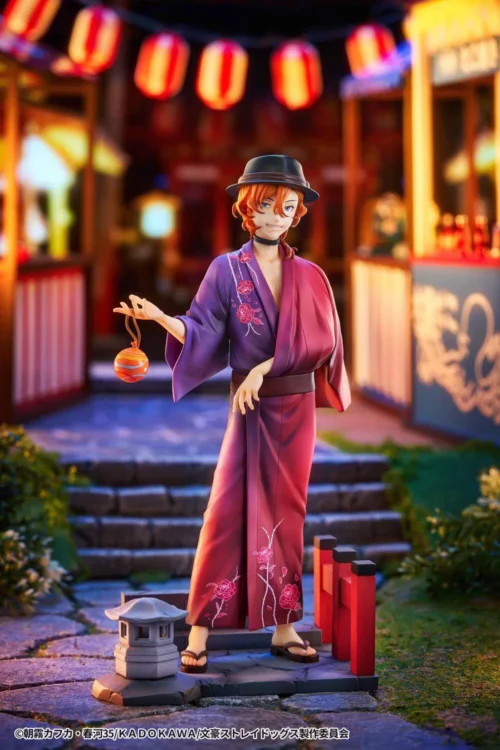 1/7 Scale Yukata Ver. Chūya Nakahara - Bungo Stray Dogs Official Statue - Good Smile Company - Image 1