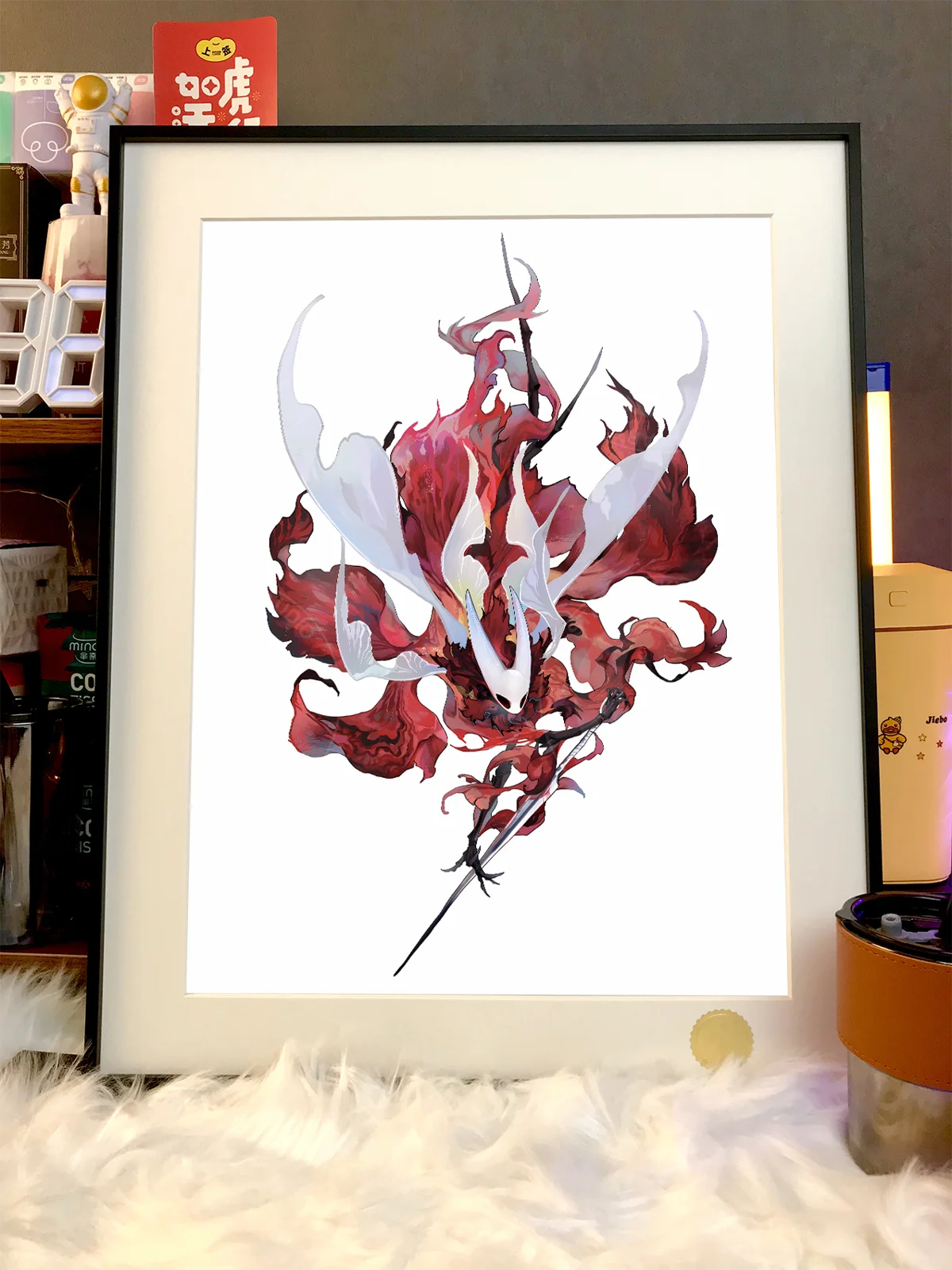 Silksong Ver. Hornet Decorative Painting - Hollow Knight - Xingkong Studio - Image 2