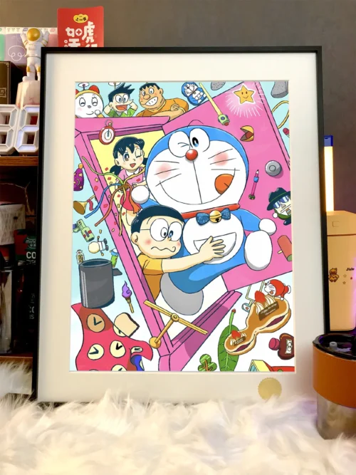 Doraemon's 4D Pocket Decorative Painting - Doraemon - Xingkong Studio - Image 2