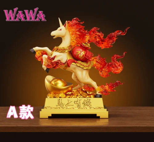 Lucky Rapidash - Pokemon Resin Statue - WAWA Studio - Image 2