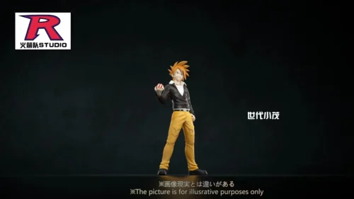 1/20 Scale World Zukan Arcanine & Gary Oak - Pokemon Resin Statue - Team Rocket Studio - Image 2