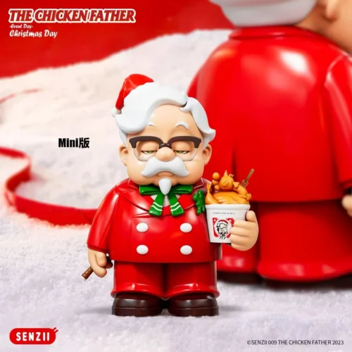 Mini Version Christmas Day The Chicken Father - Original Design Official Statue - Senzii Studio - Image 1
