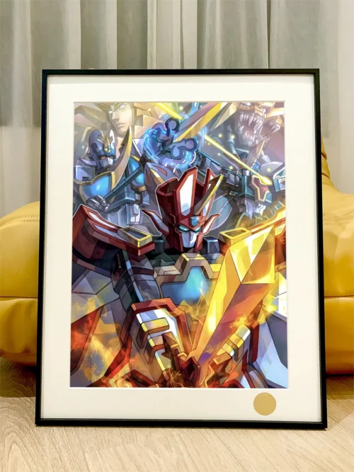 Magical King Granzort Decorative Painting - Mado King Granzort - Xingkong Studio - Image 1