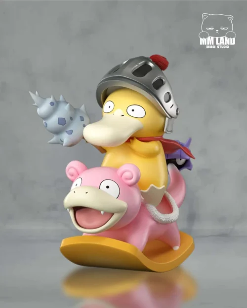 Small & Big Scale Don Quixote Psyduck & Slowpoke - Pokemon Resin Statue - MMLAND Studio - Image 2