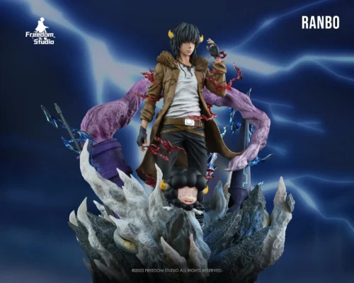 Lambo & 20 Years Later Lambo with LED - HITMAN REBORN! Resin Statue - Freedom Studio - Image 2