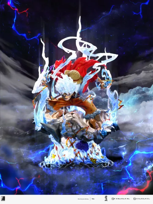 1/6 & 1/4 Scale Awakened Monkey D. Luffy with LED - ONE PIECE Resin Statue - LAST SLEEP Studios - Image 1