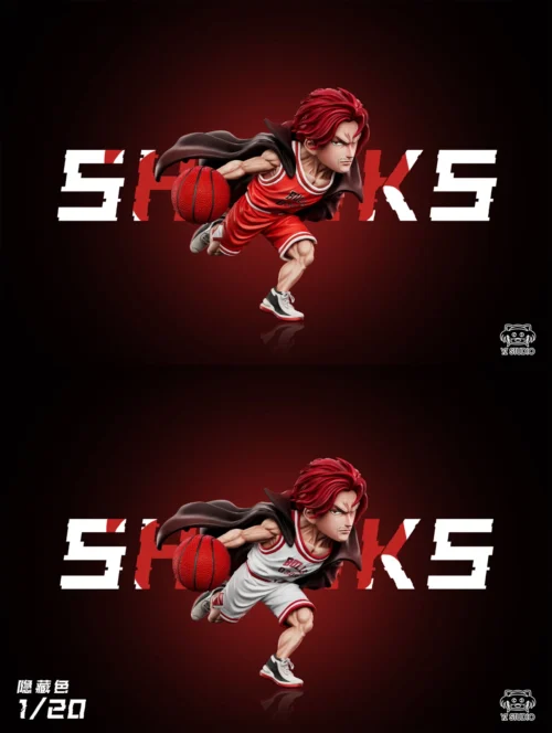 Dream Team Series 003 Basketball Team Red-Haired Shanks - ONE PIECE Statue - YZ Studios - Image 1